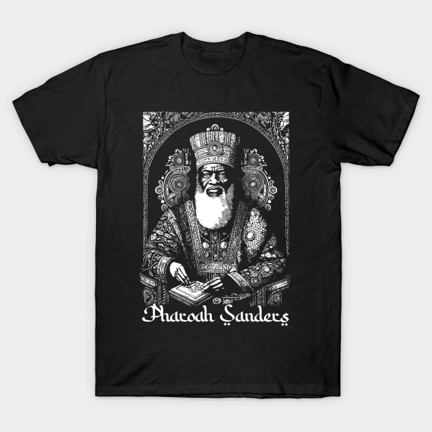 Pharoah Sanders  -- Original Retro Design T-Shirt by DankFutura